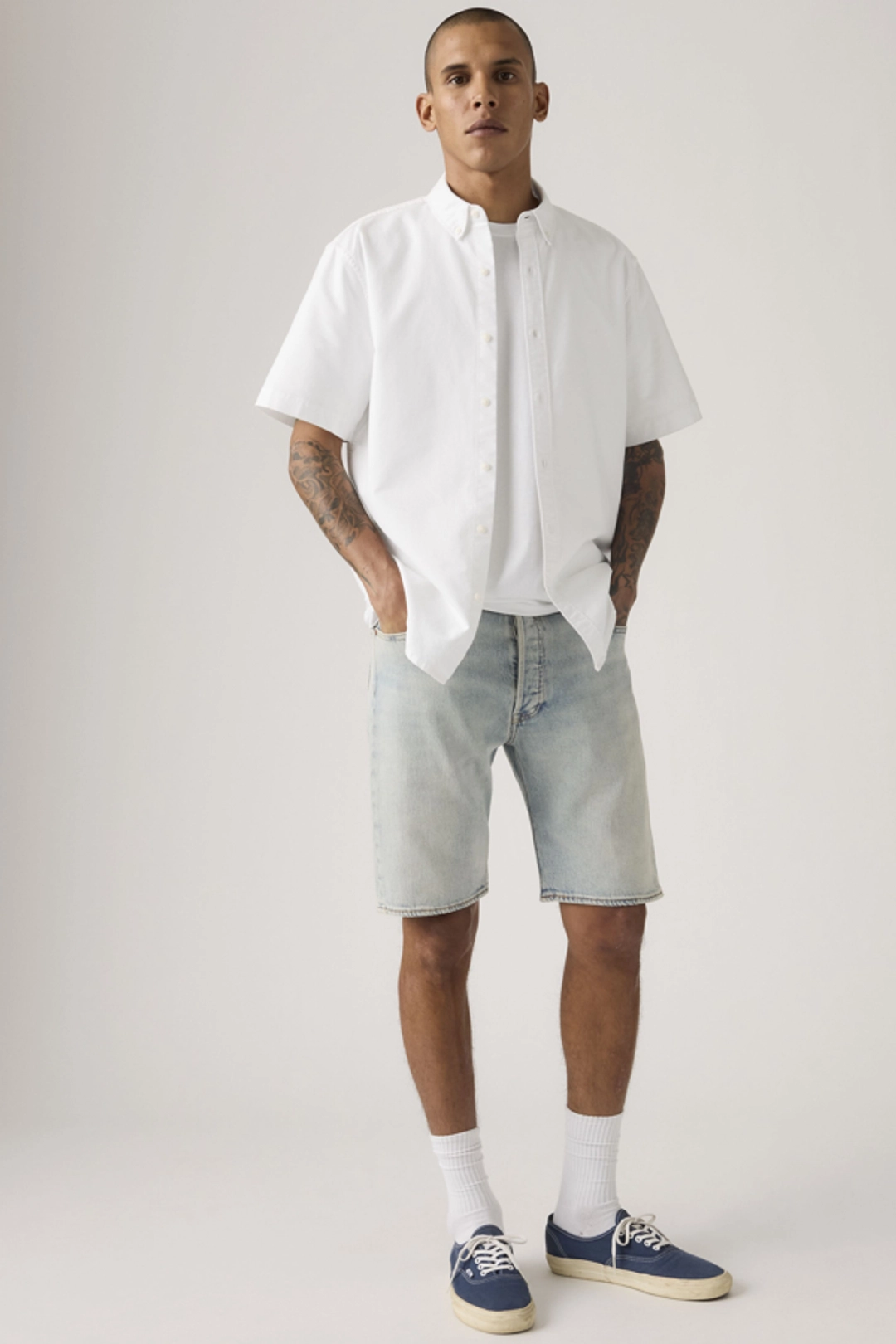 Levi's Short 501 Original - Homme - Bleu / My Tinted Story - 38X9