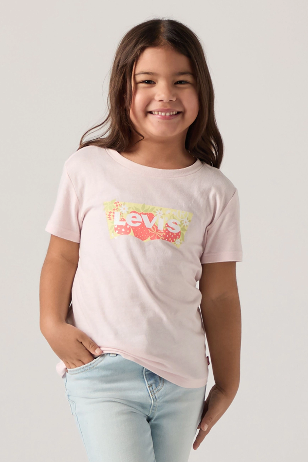Levi's Teenager Ribbed Raglan Full Zip Hoodie - Femme - Rose / Crystal Pink - 14A