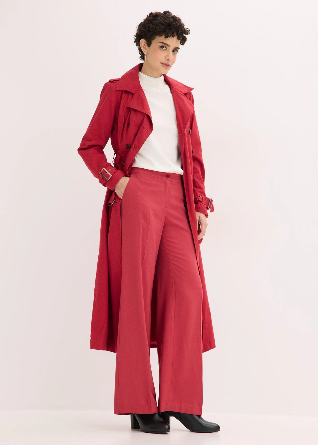 Pantalon large et léger à pinces - 2