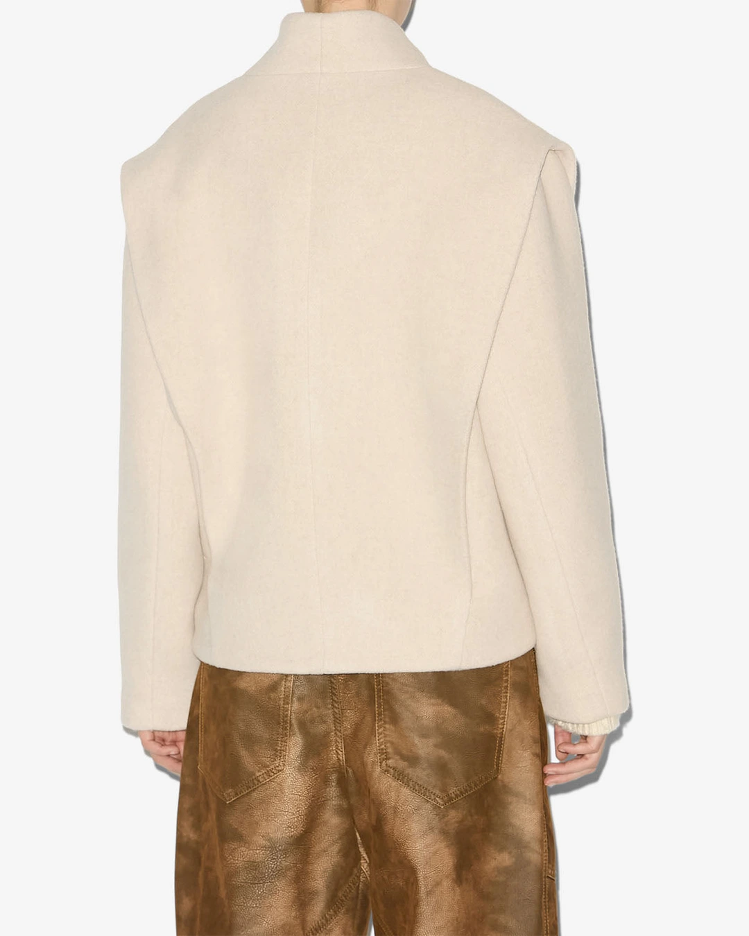 Manteau Dyogo - Femme - Écru - Taille 40 - 3