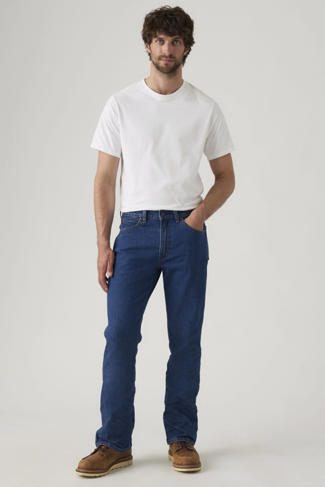 Levi's Jean 537 Western Bootcut - Homme - Bleu / Rocky Rinse - 38X34
