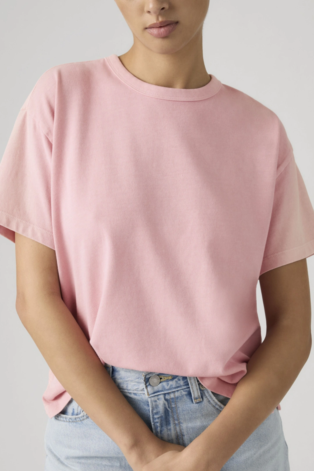 Levi's T Shirt Vintage - Femme - Rose / Coral Blush Garment Dye - XS - 2