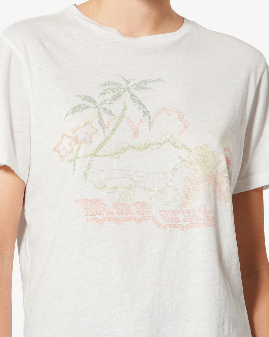 Tee Shirt Zewel - Femme - Rose - Taille XL - Marant Étoile - 2