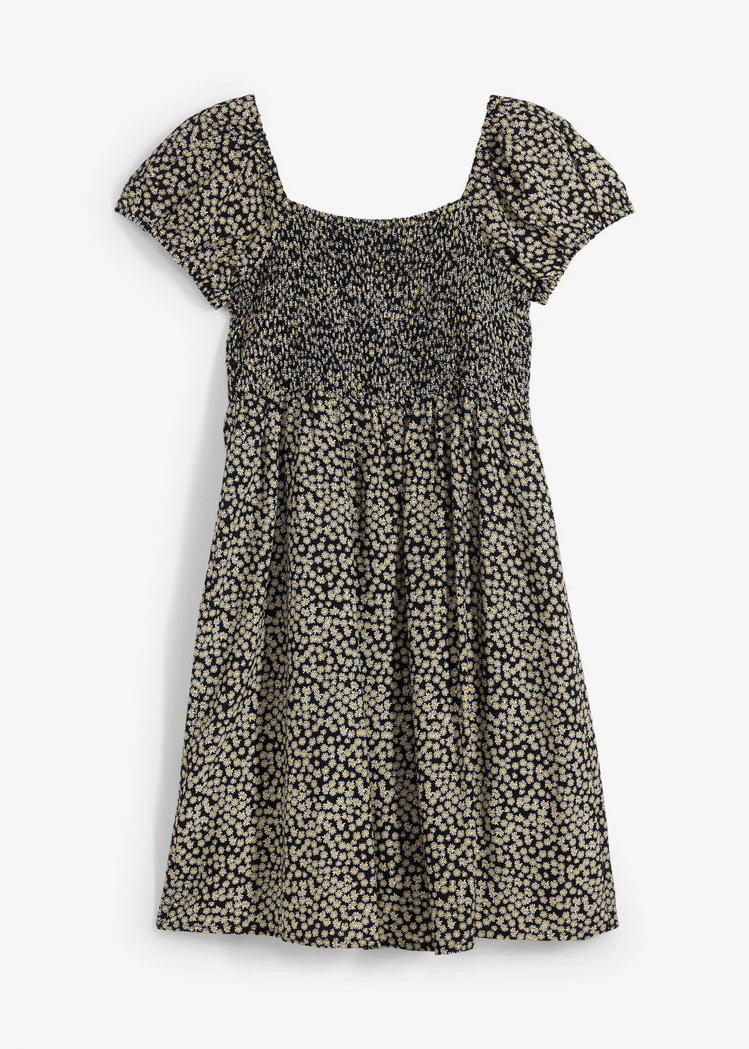 Robe courte en viscose fluide