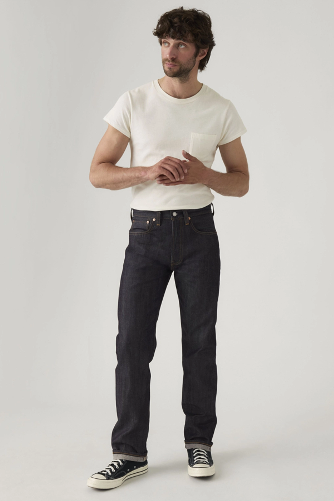 Jean 501 1947 Levi's Vintage Clothing - Homme - Bleu / Indigo Rigid - 36X32