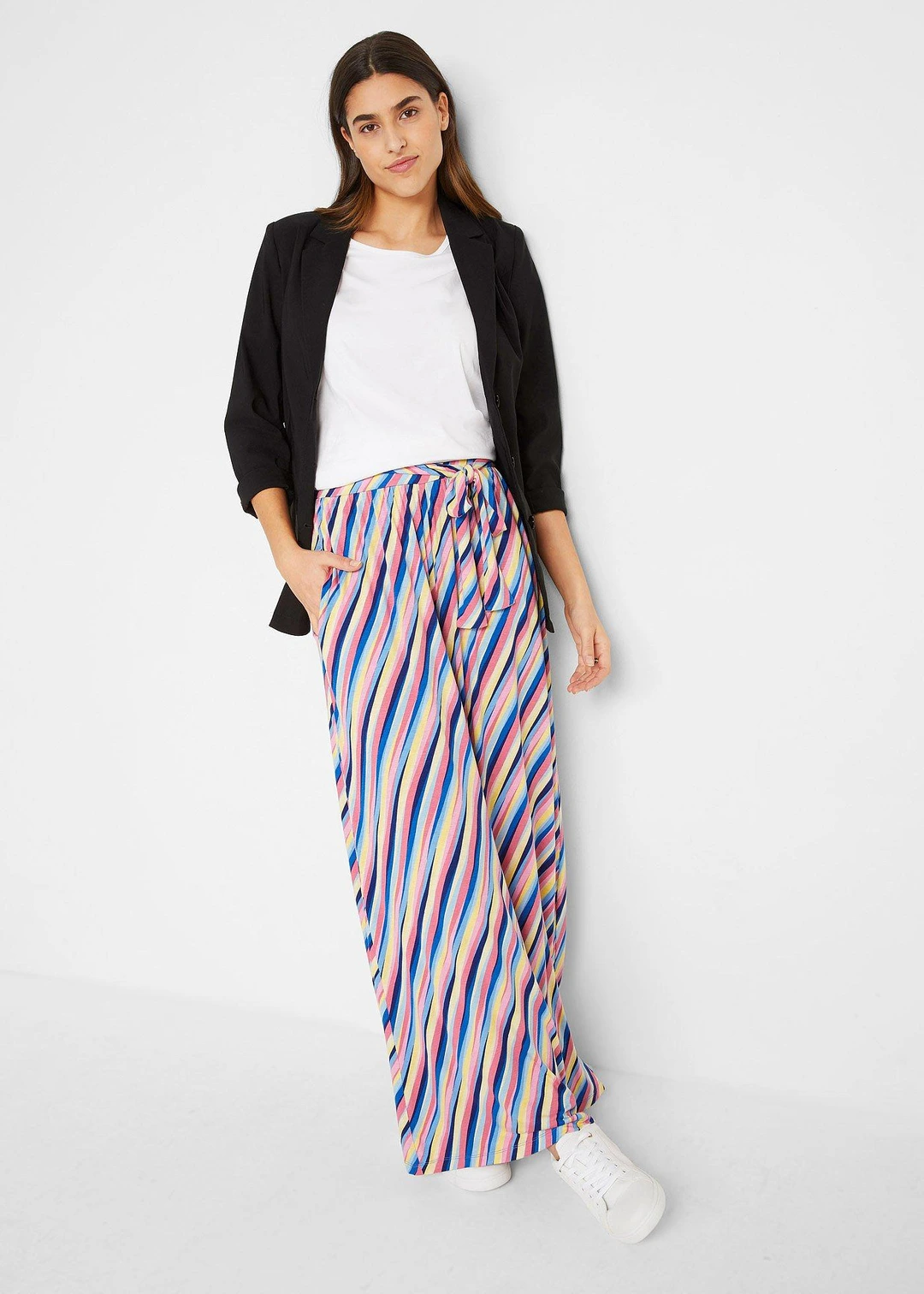 Pantalon palazzo en jersey doux - 2