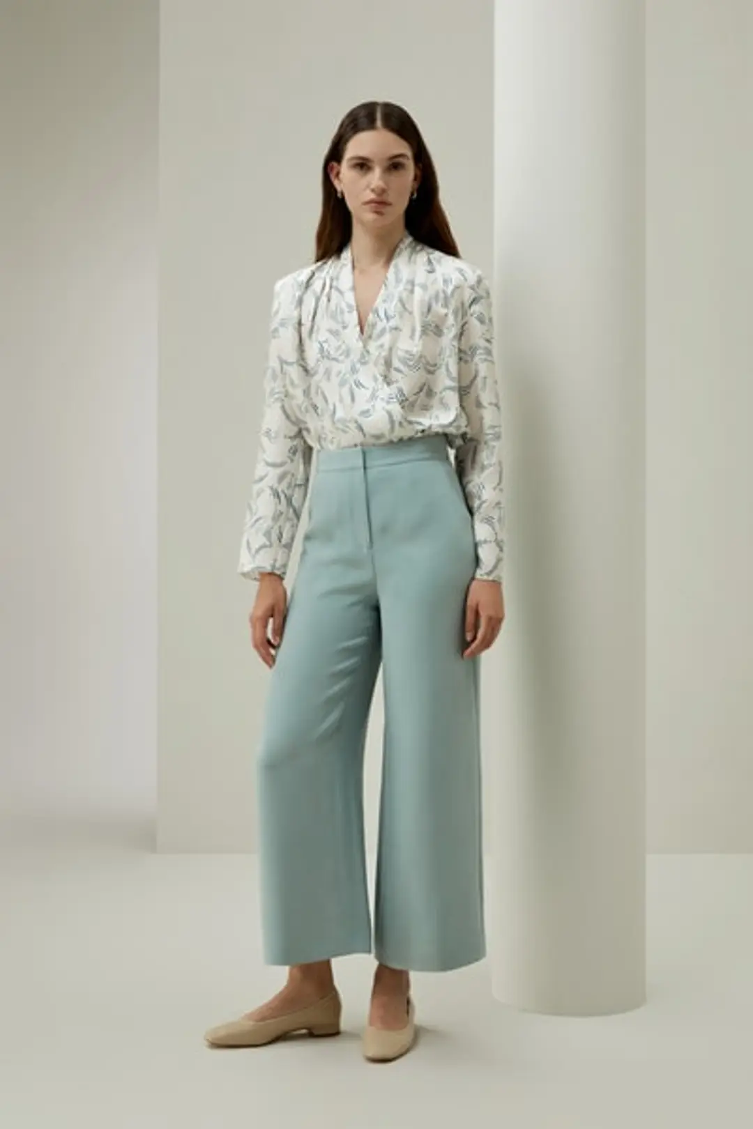LILYSILK Pantalon En Soie La Coupe Droite Soie De Haute Qualité Mettant En Valeur La Féminité Modèle Classique Bleu Royal 48