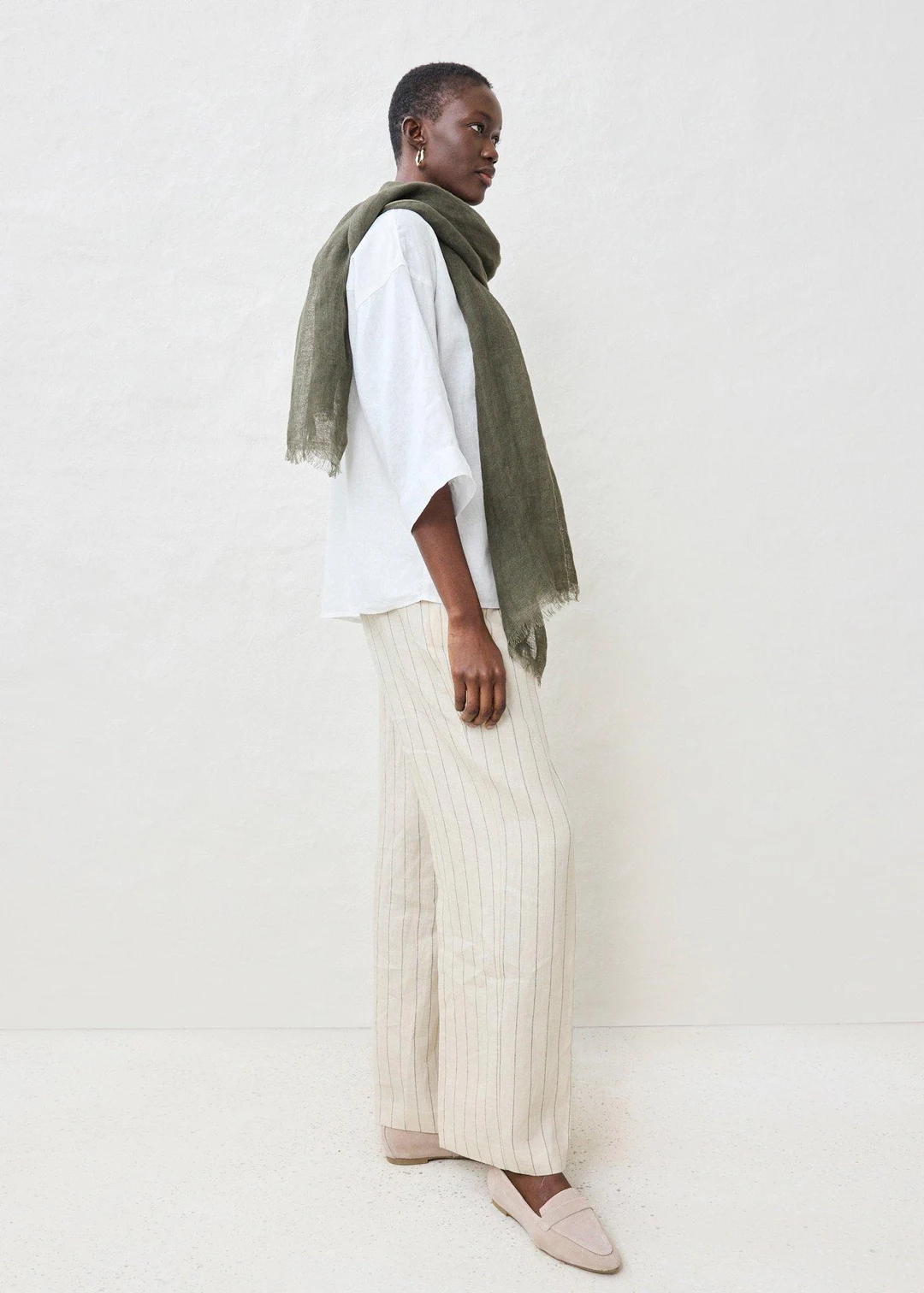 Chemisier oversize 100% lin - 2