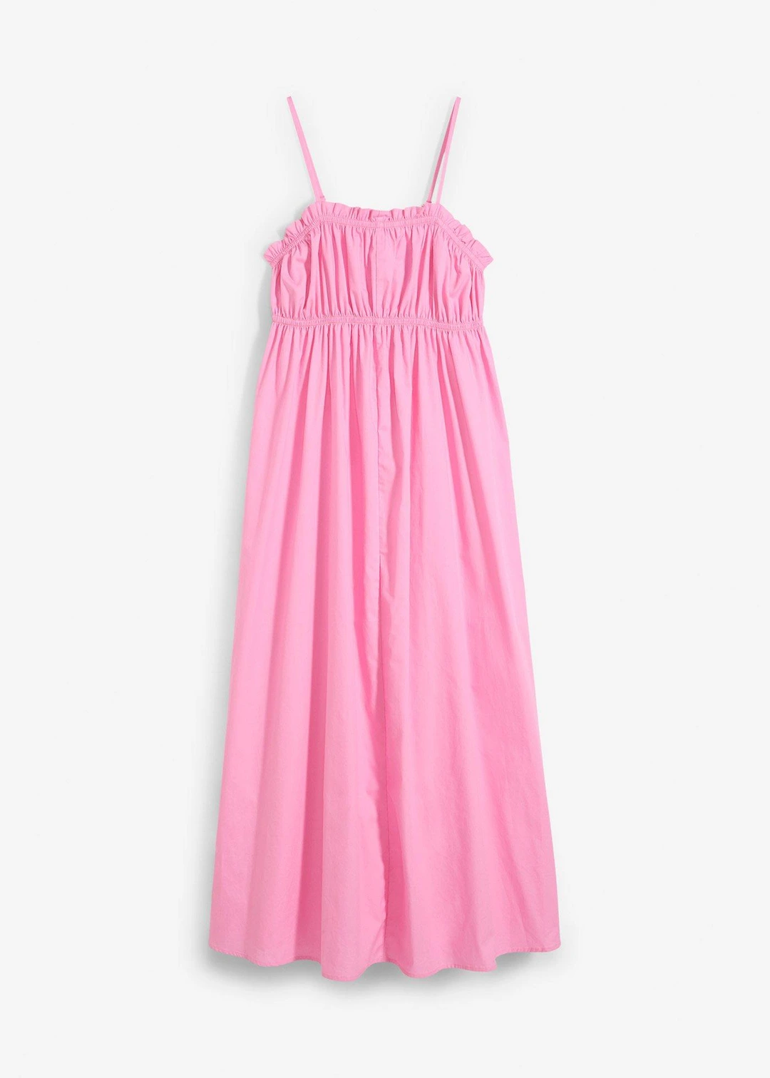 Robe 100% coton à fines bretelles
