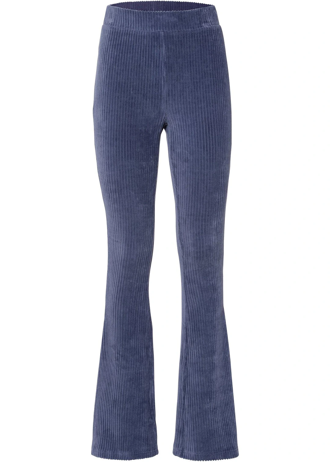 Legging évasé en velours côtelé