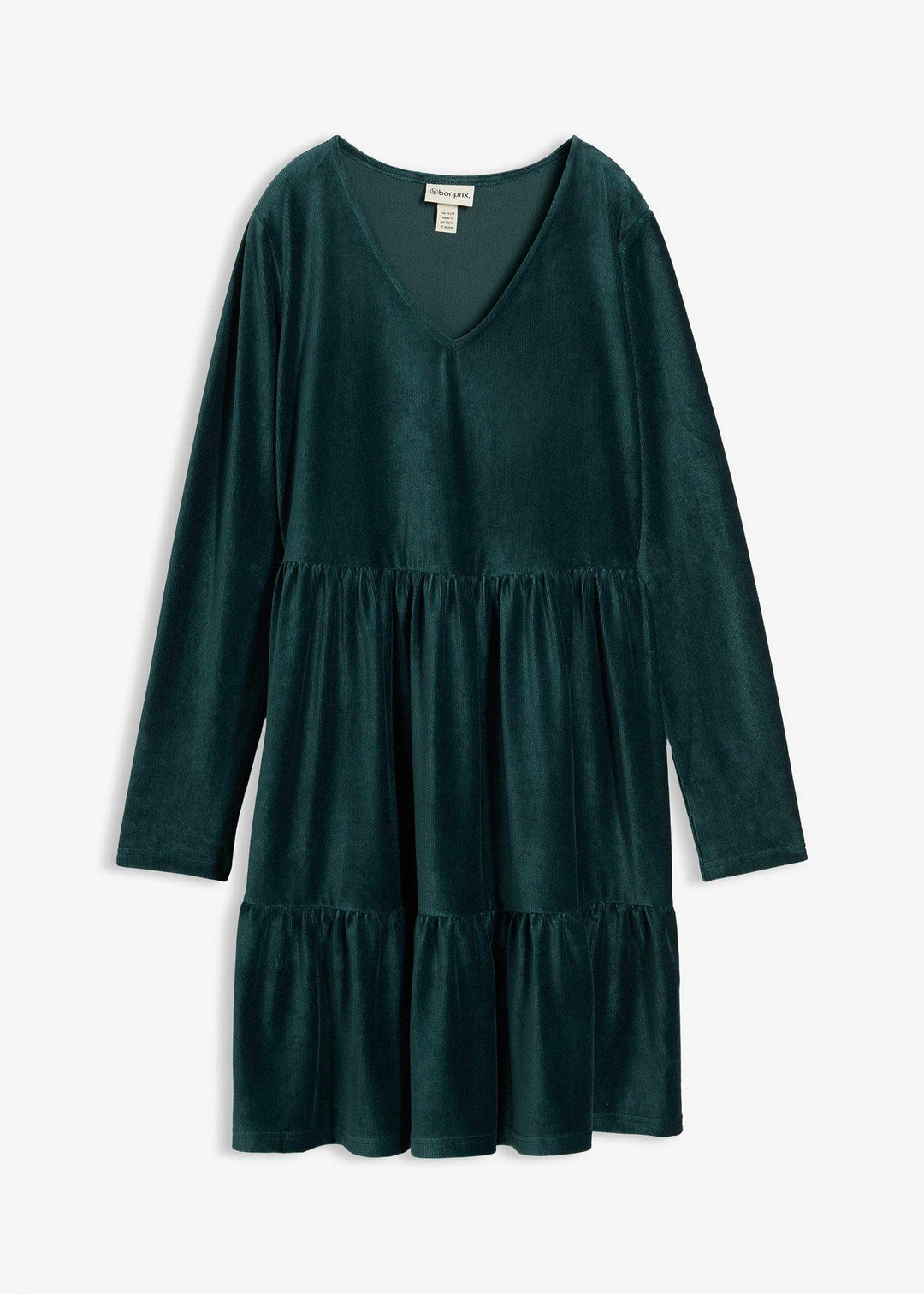 Robe courte en velours extensible