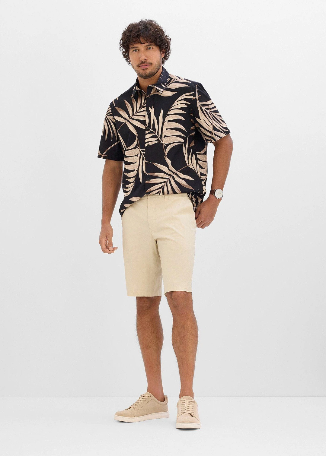 Chemise manches courtes 100% coton - 2