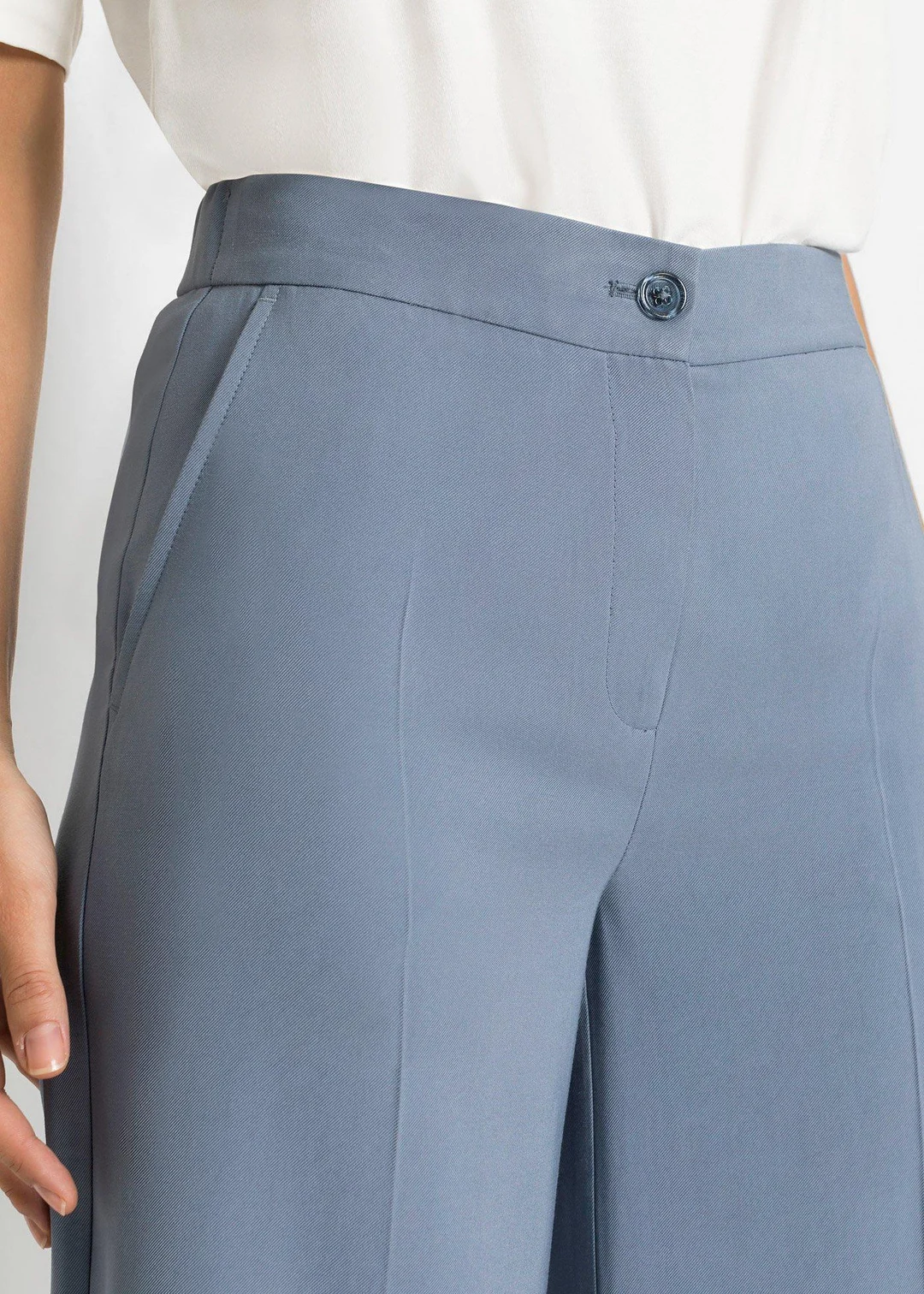 Pantalon large et léger à pinces - 3