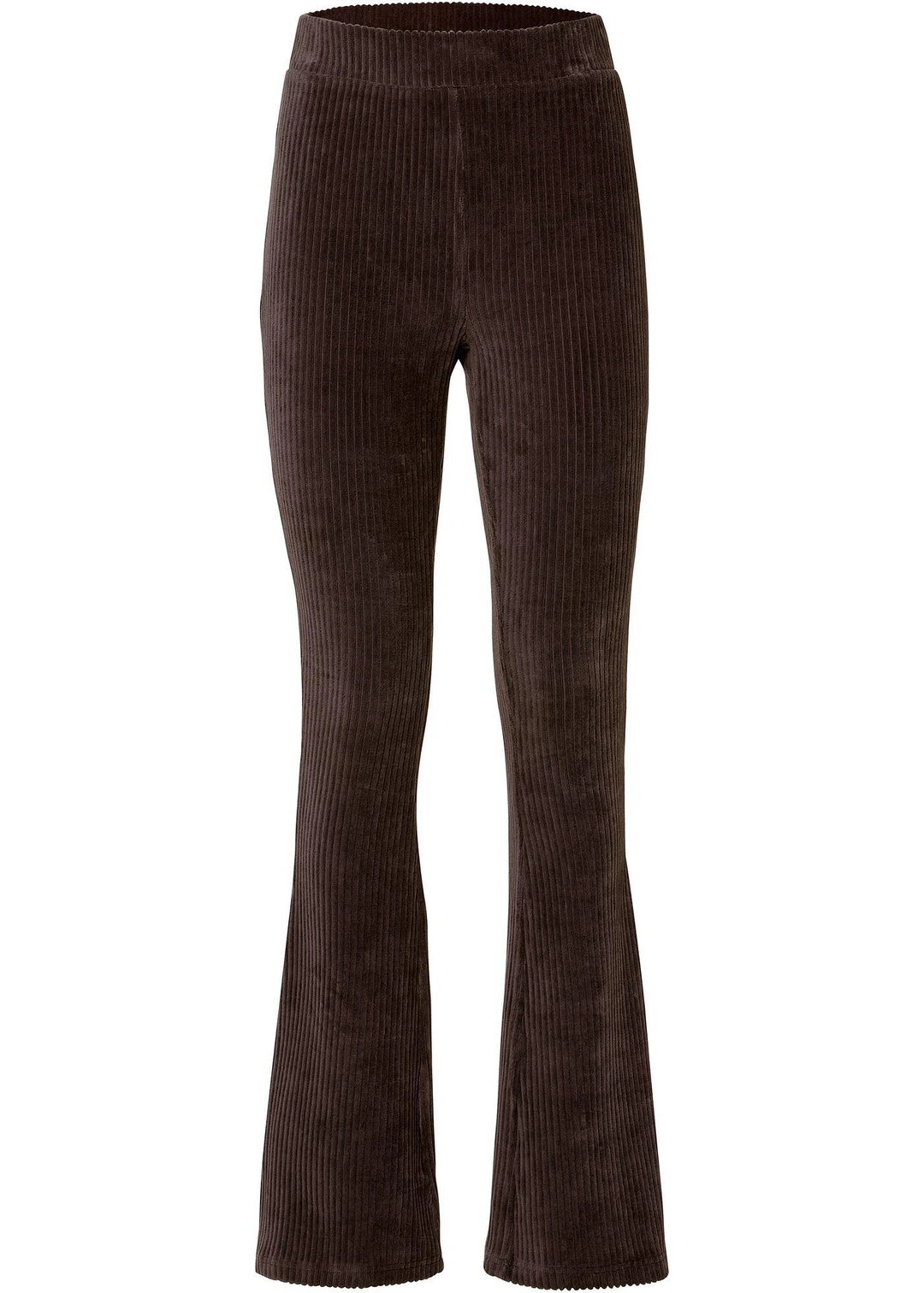 Legging évasé en velours côtelé