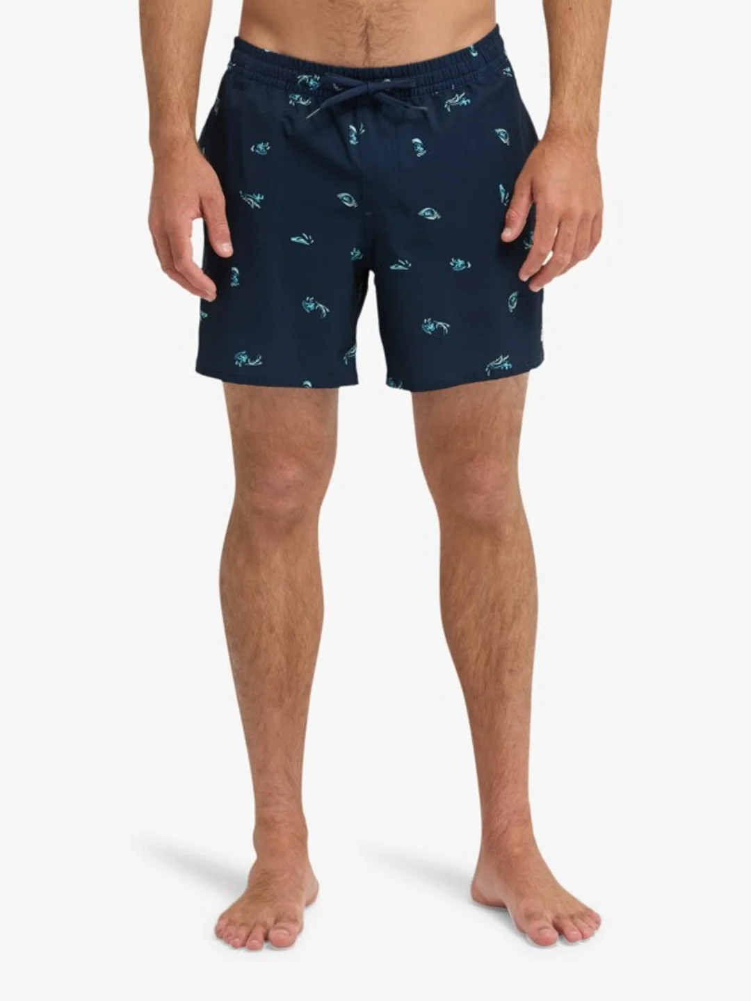 Stretch Printed Volley 16" - Short de bain pour Homme Noir