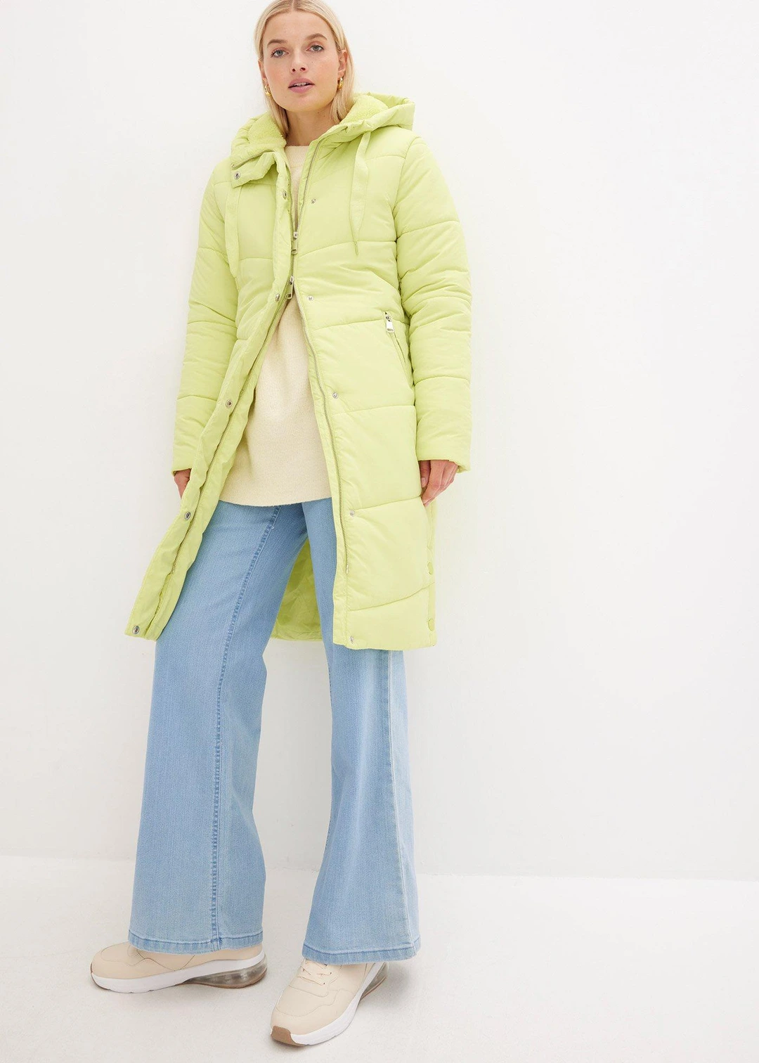 Jean large, taille mi-haute, extensible - 2