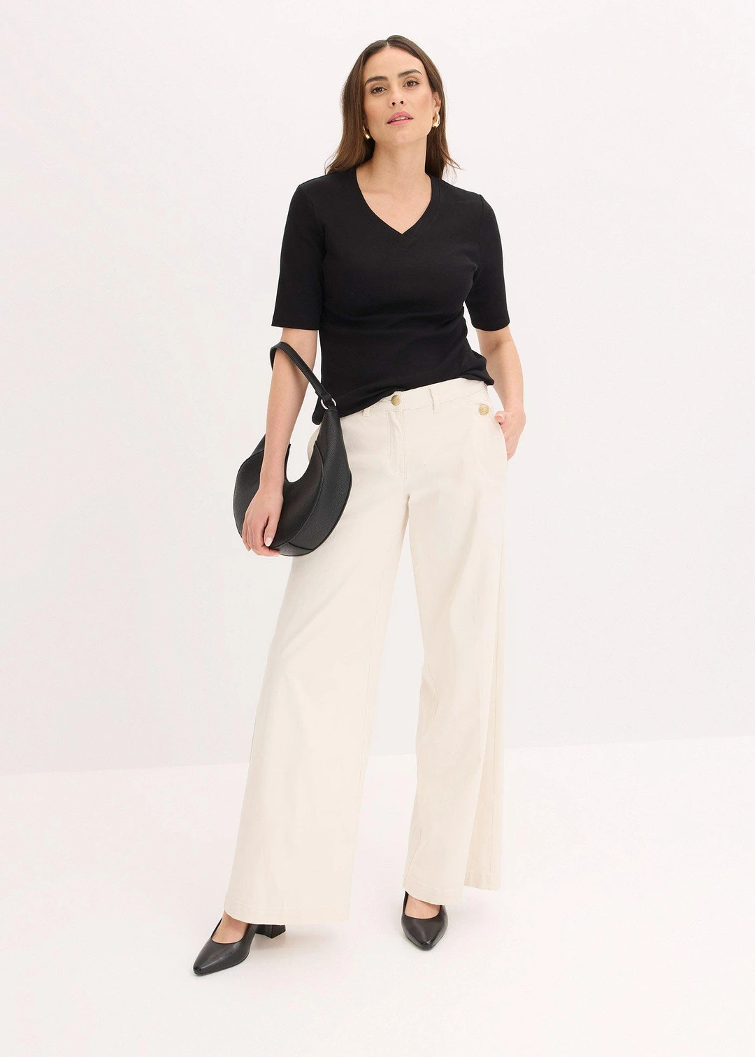 Pantalon large et extensible - 2