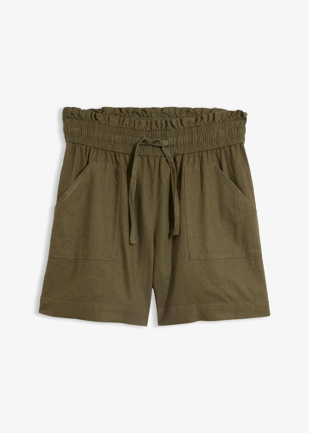Short en lin mélangé