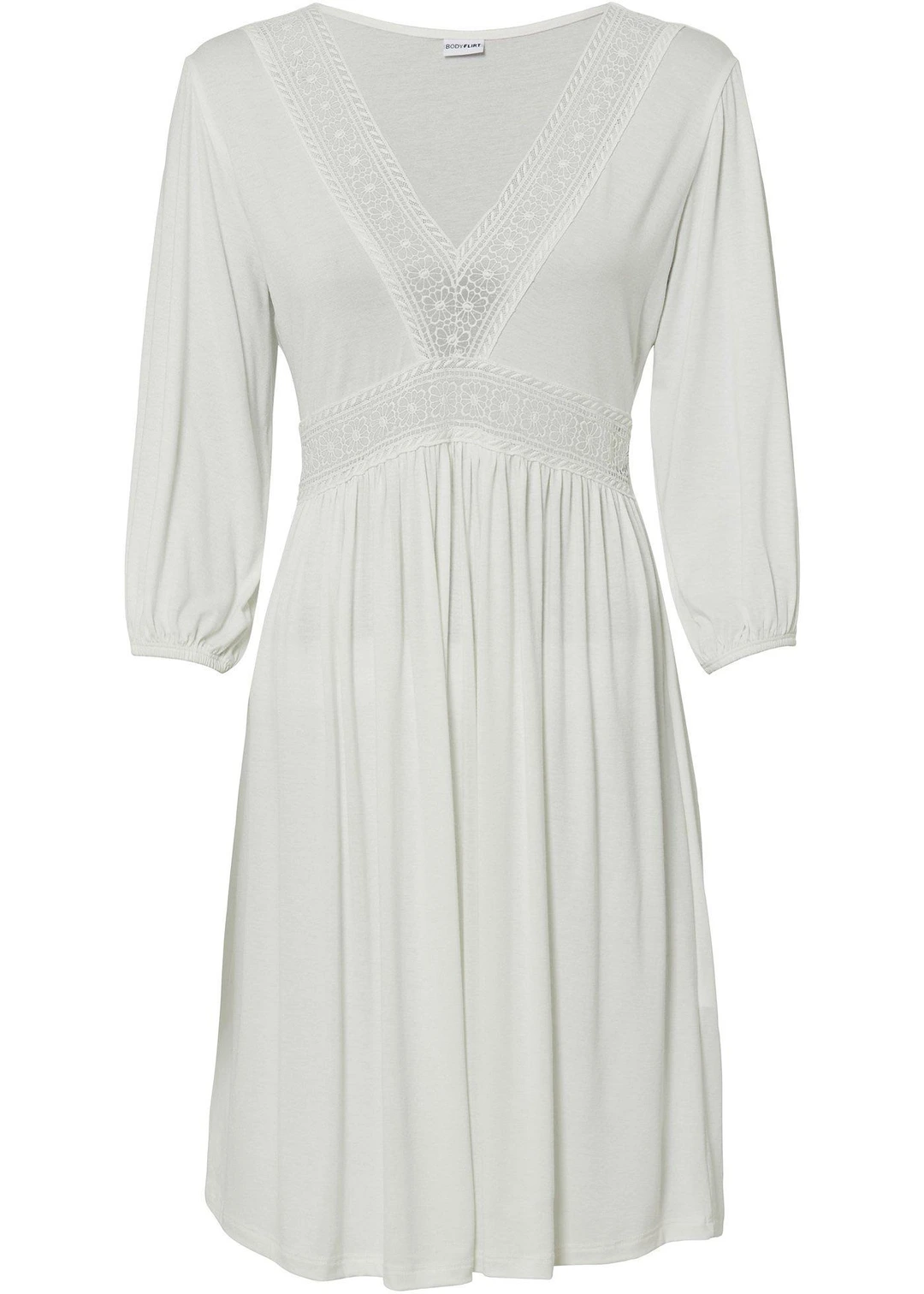 Robe-tunique douce en jersey viscose