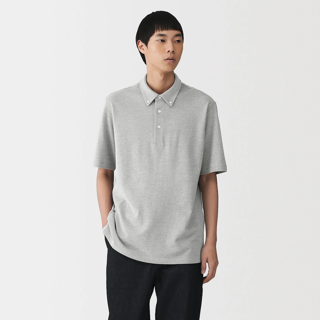Polo en piqué de coton Cool Touch pour homme