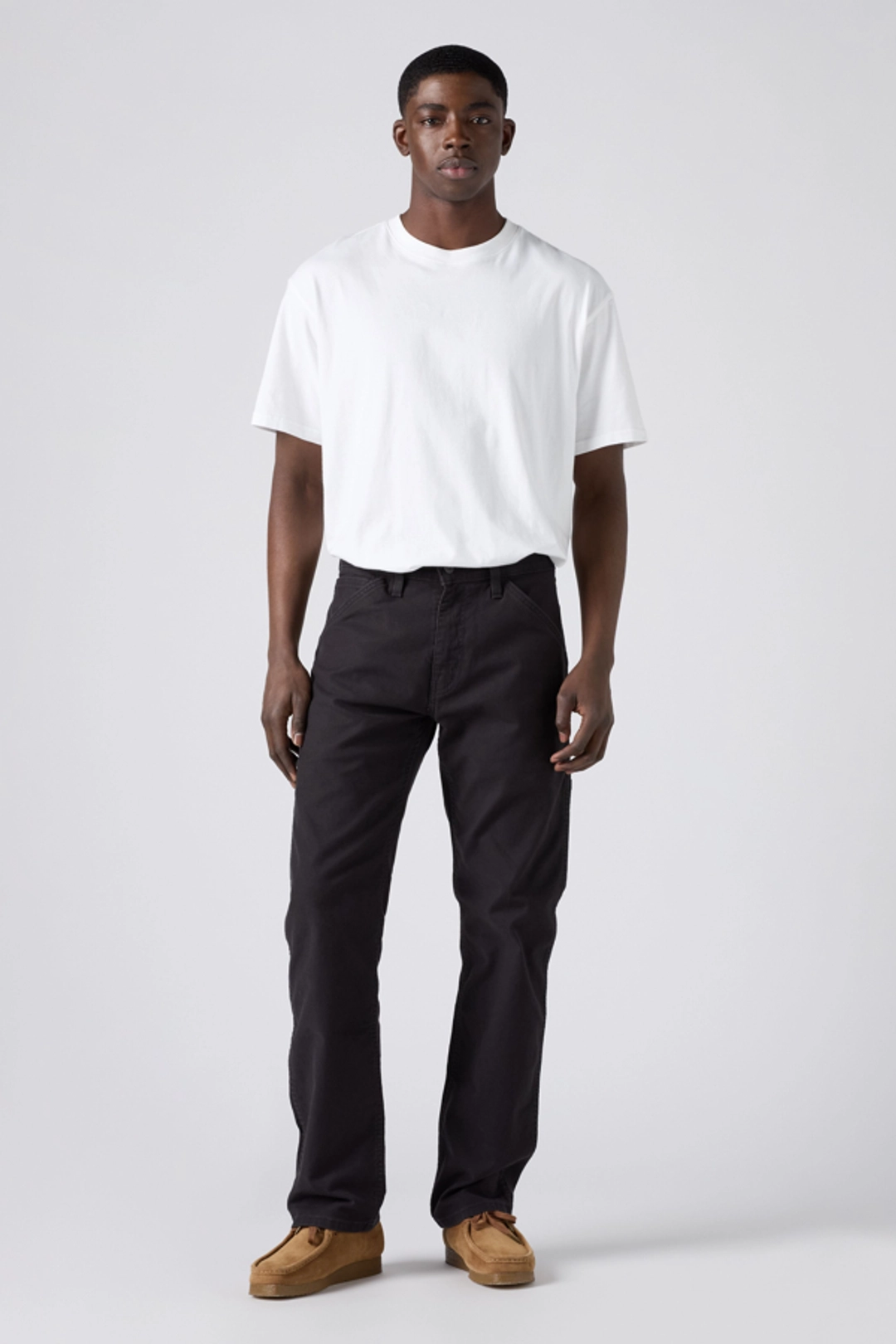 Levi's Jean 505 Regular Utility Workwear - Homme - Noir / Black Canvas Ww - 40X32