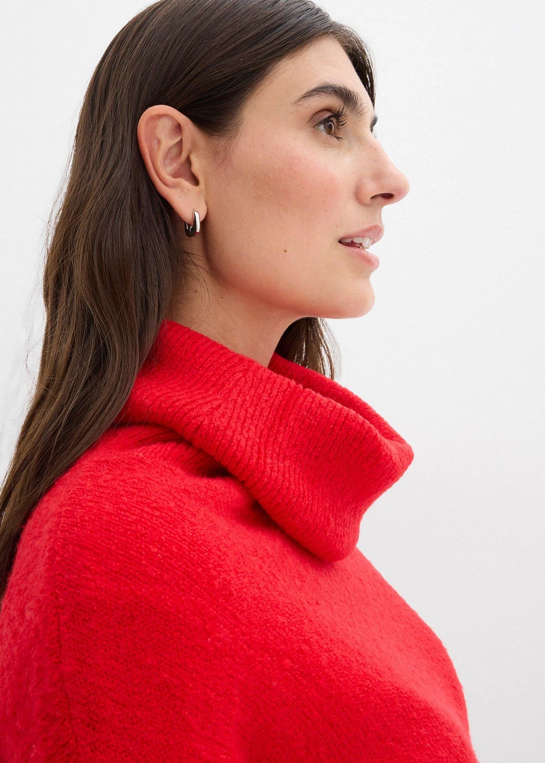 Robe pull oversize à col boule - 3