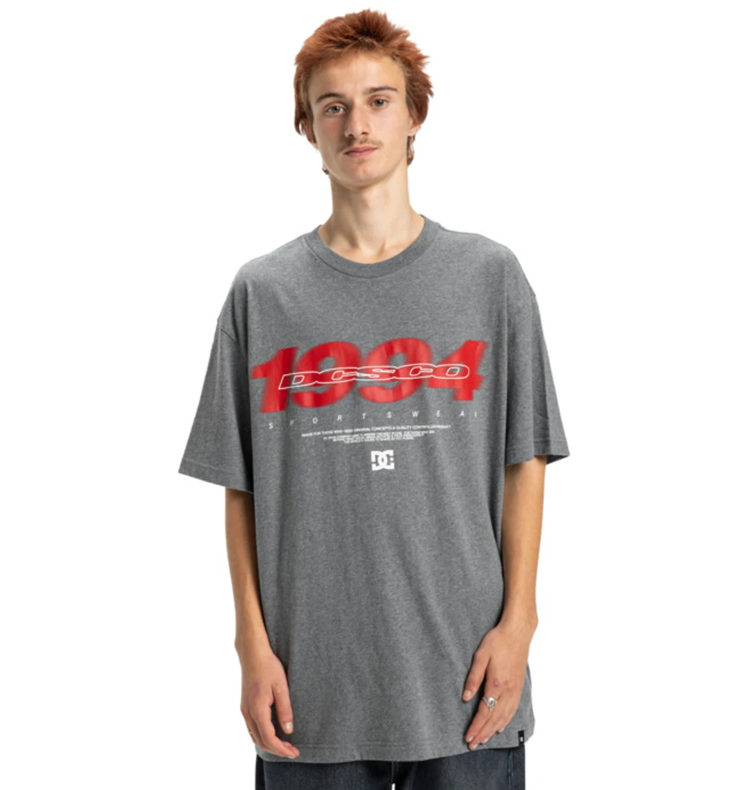Blurry Years - T-shirt à manches courtes Gris Homme
