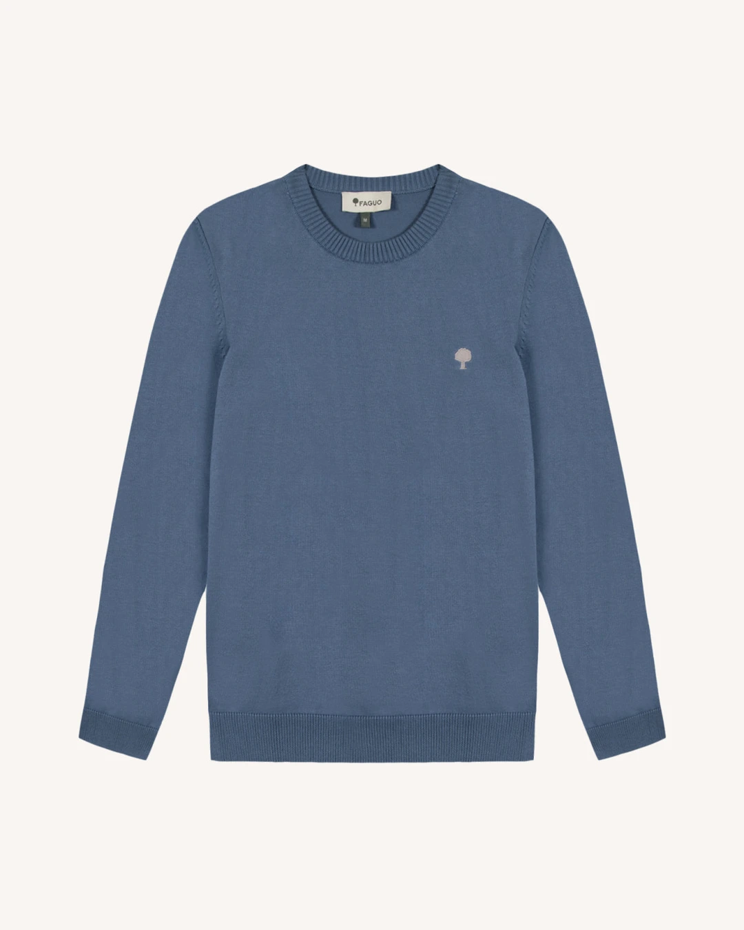 Pull en coton bleu - MARLY - 2