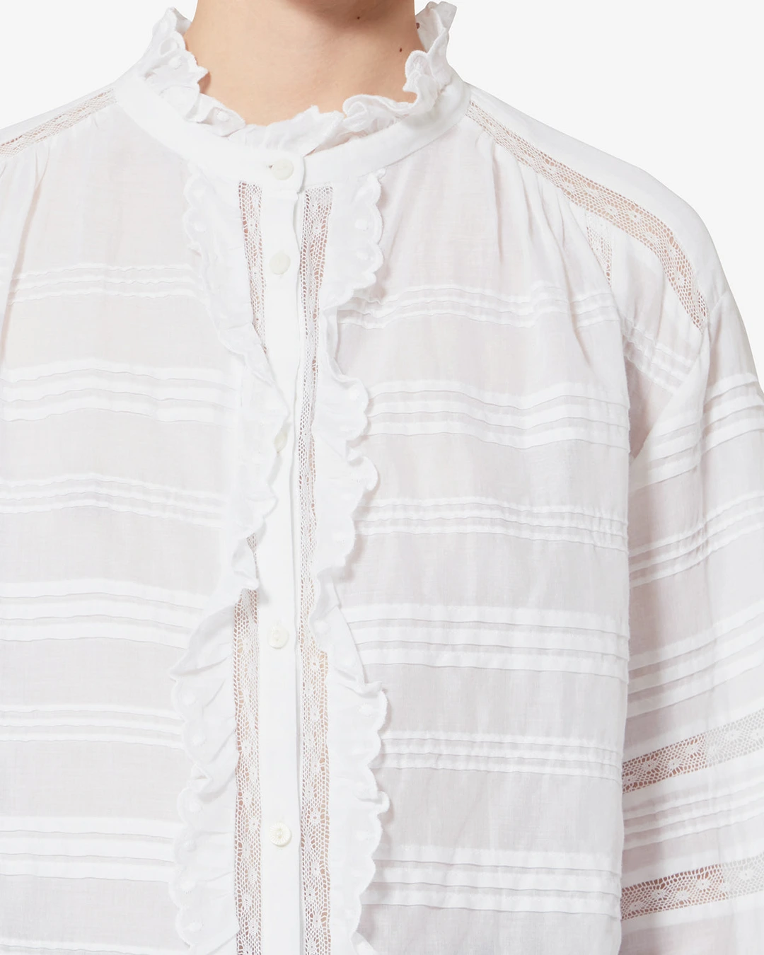 Blouse Peline - Femme - Blanc - Taille 42 - Marant Étoile - 2