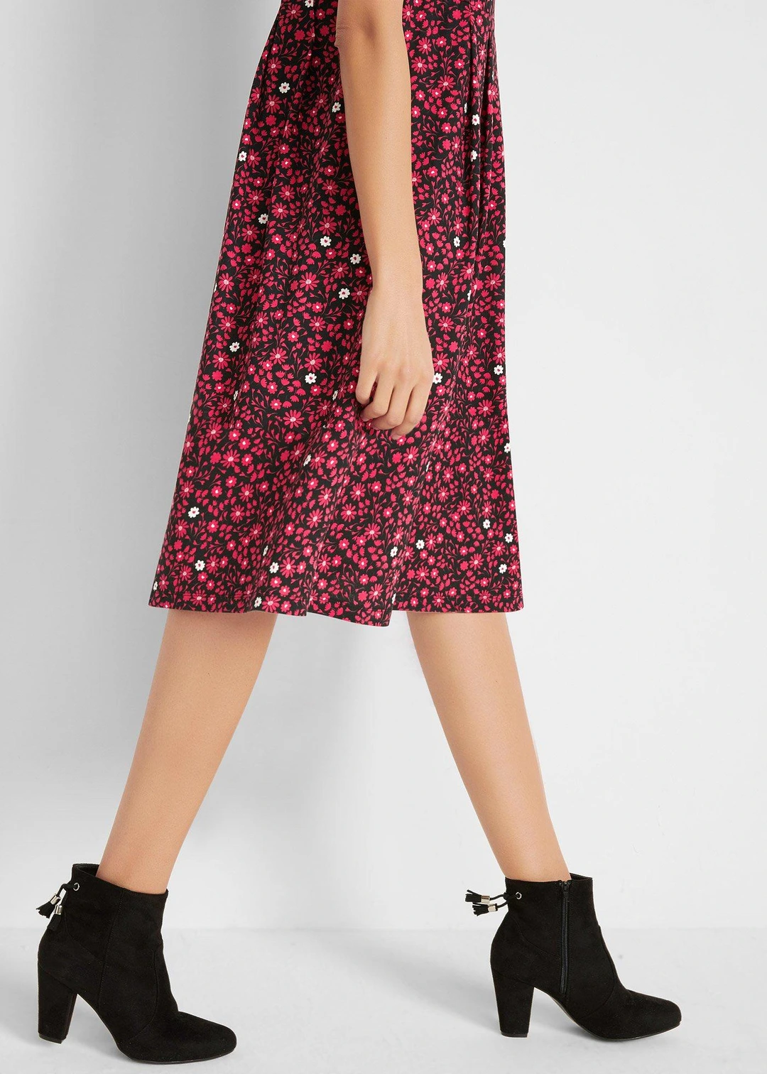 Robe midi en jersey coton - 3