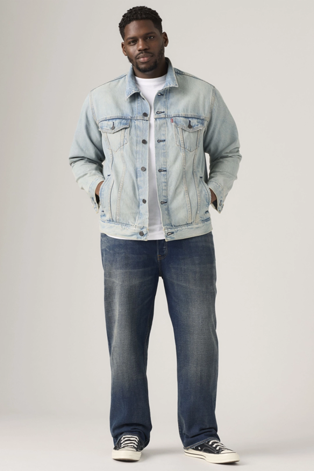 Levi's 501 Original Jeans (Big & Tall) - Homme - Noir / Listless - 50X34
