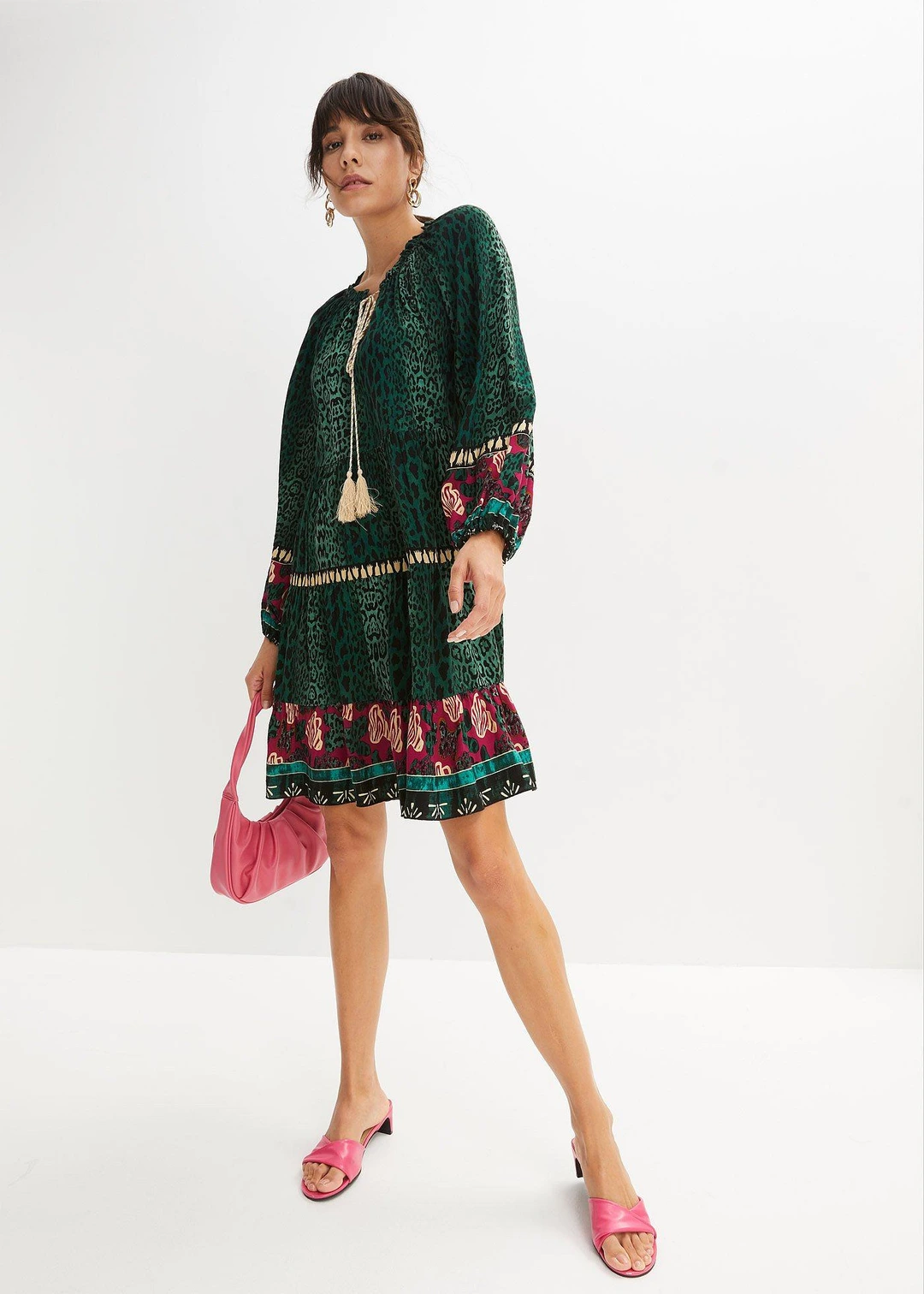 Robe-tunique en viscose fluide - 2