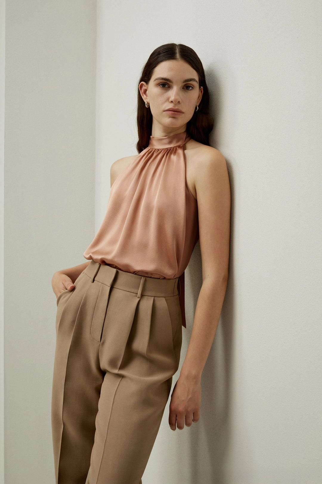 LILYSILK Haut En Soie Femme Accentuer Vos Clavicules 100% Soie De Mûrier Un Confort Inégalé Élégance Sans Effort Rose Quartz M