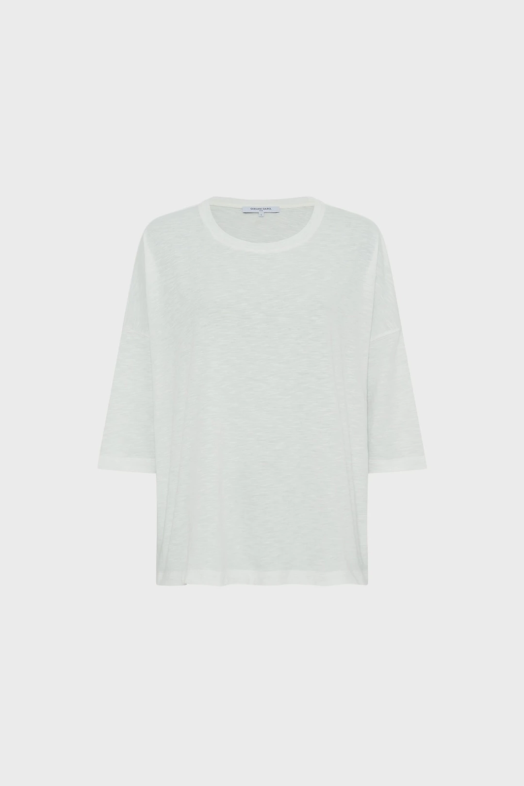 T-shirt oversize en coton - GERVOISE - Blanc