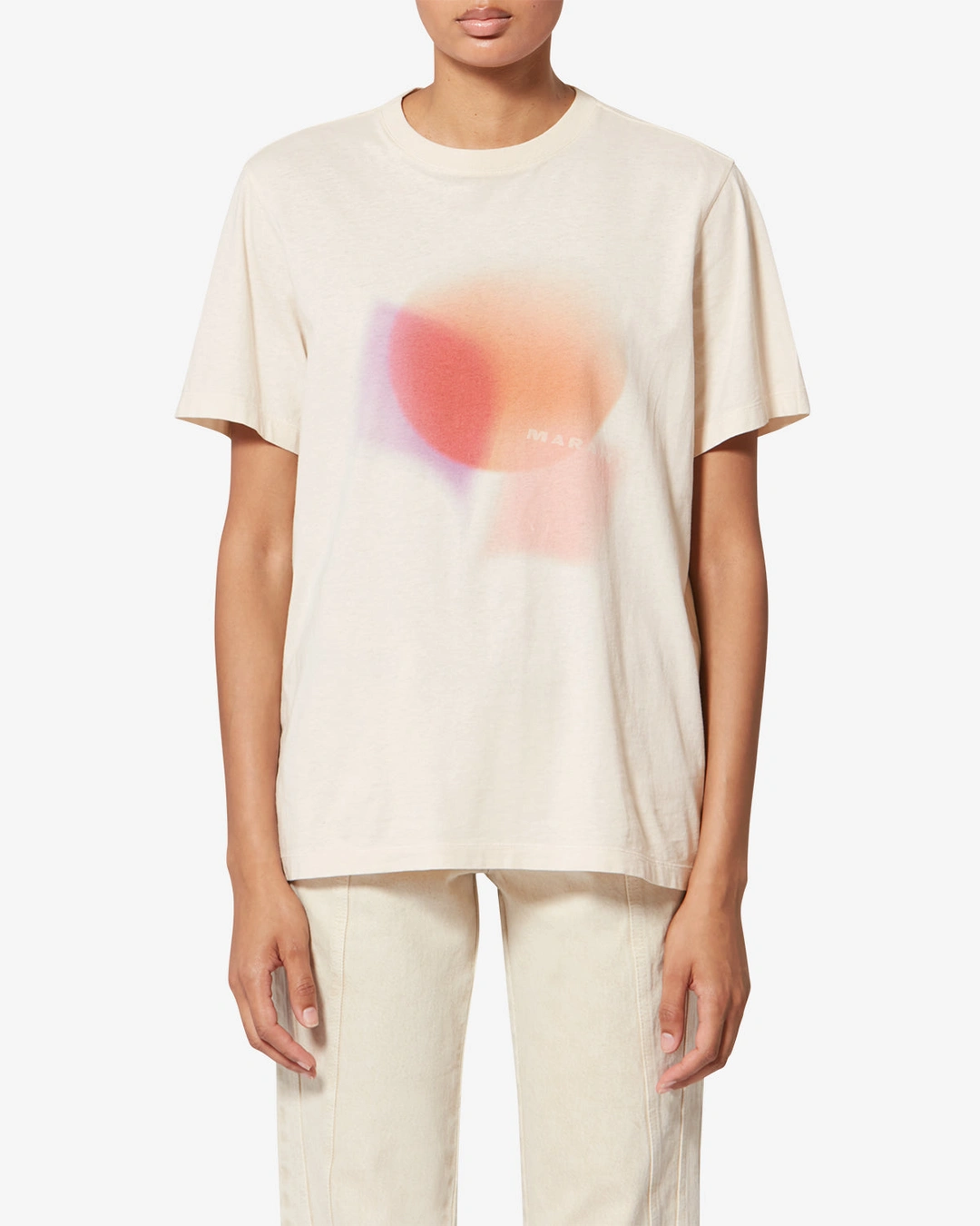 Tee Shirt Zewel - Femme - Rose - Taille XL - Marant Étoile - 5