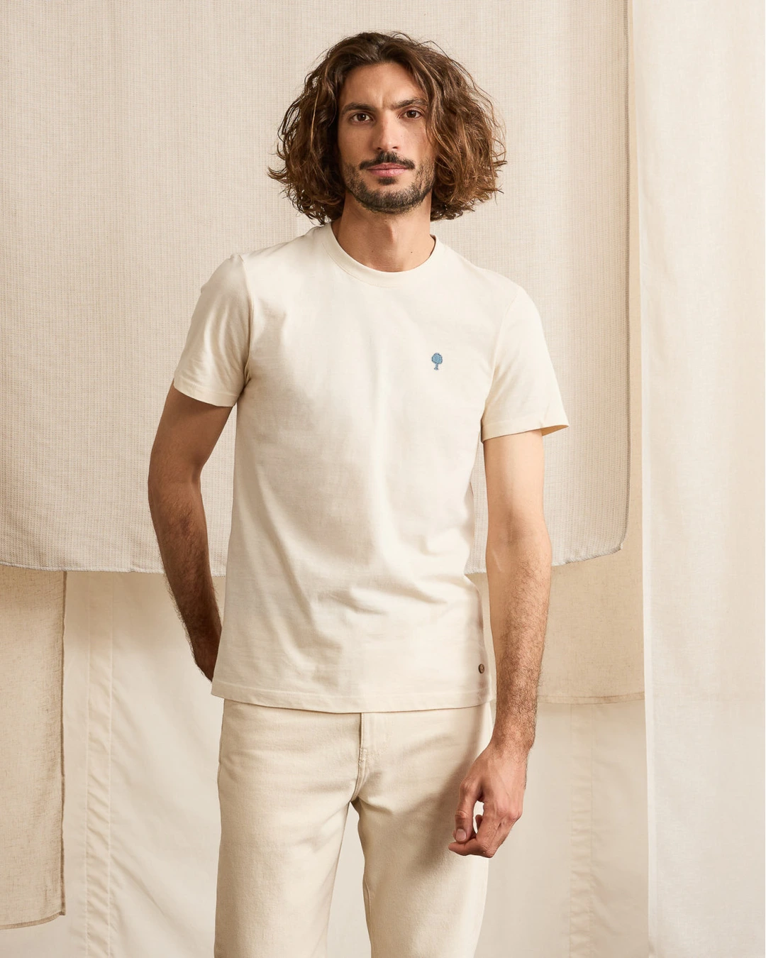 T-shirt vert coton - ARCY