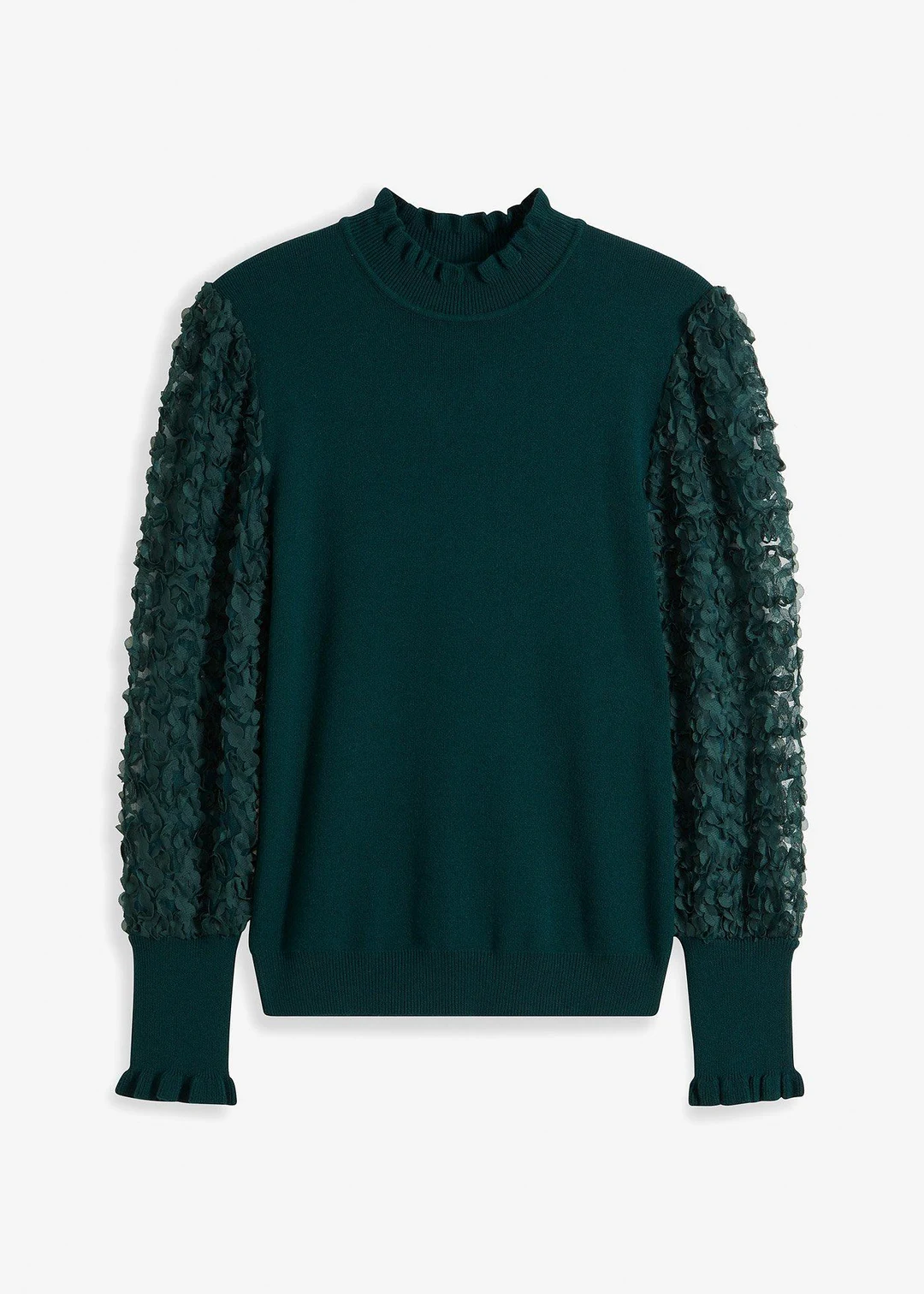 Pull doux à col roulé