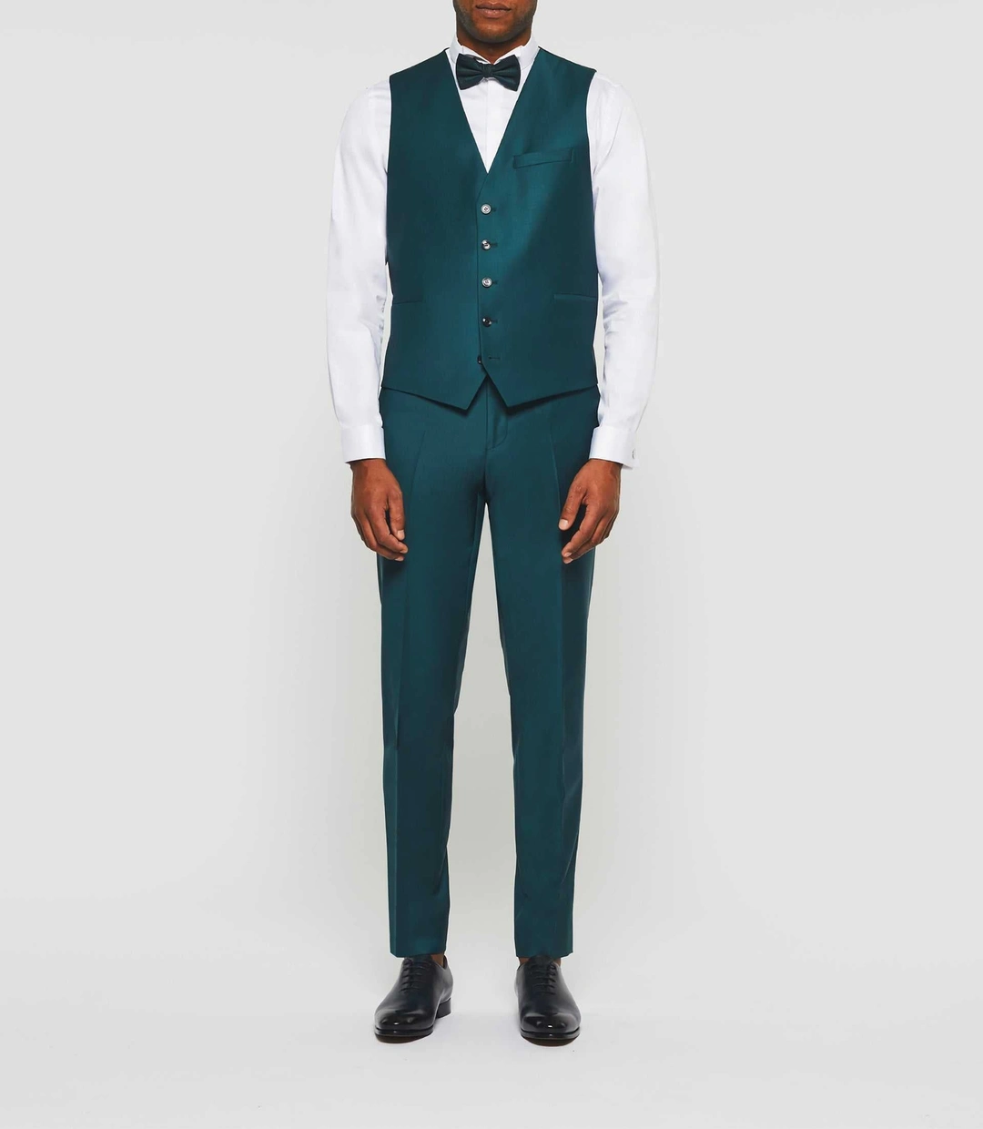 IZAC - Gilet de costume vert ''Jfavori''