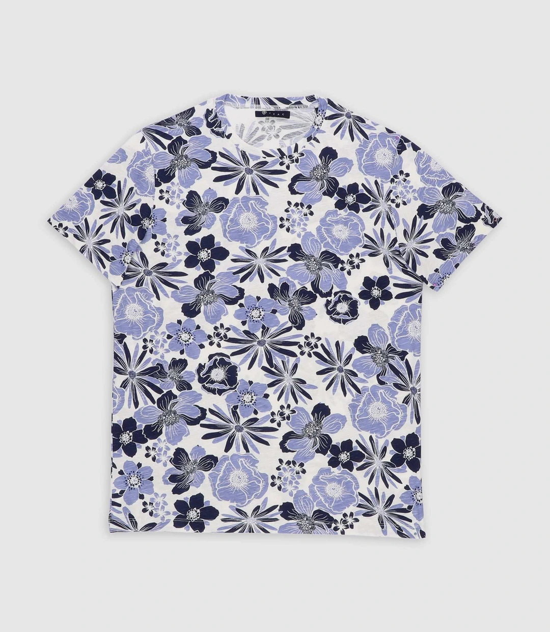 IZAC - T-shirt imprimé blanc GUSTINOUT