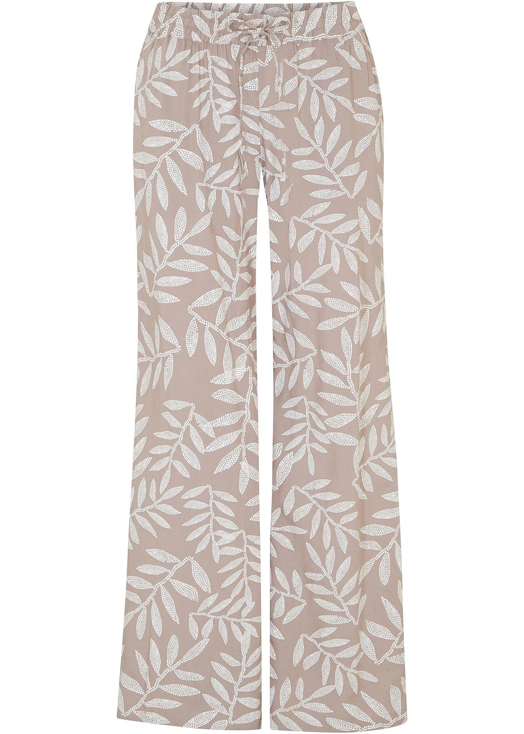 Pantalon palazzo en viscose