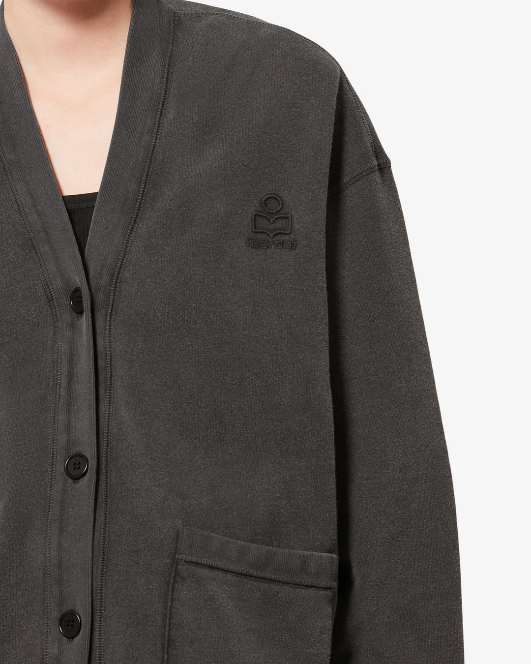 Veste Stephy - Femme - Noir Délavé - Taille 42 - Marant Étoile - 2