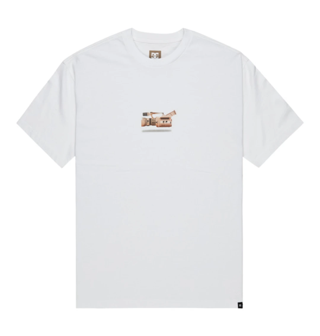 Handy Cam - T-shirt à manches courtes Blanc Homme