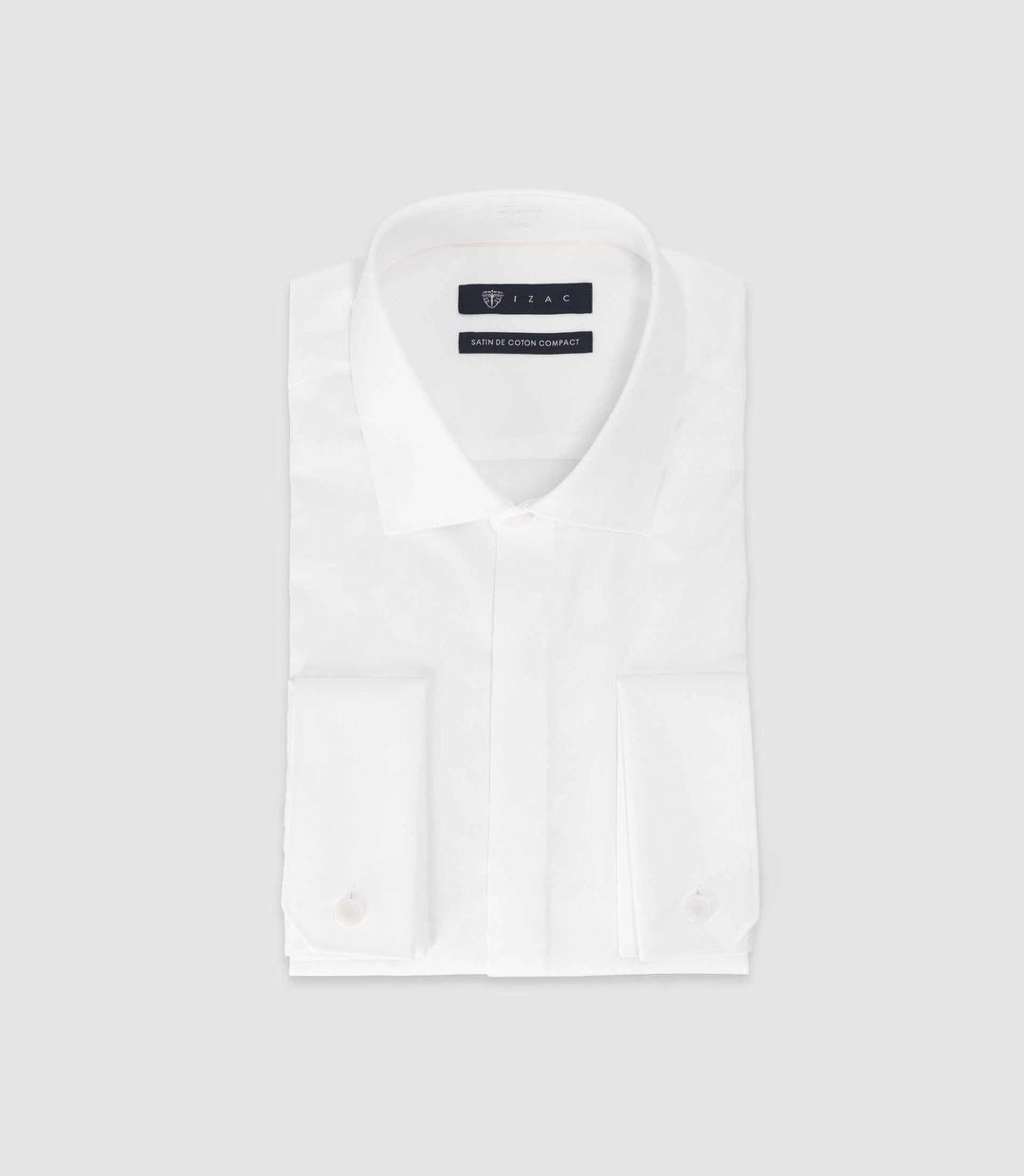 IZAC - Chemise col italien blanche