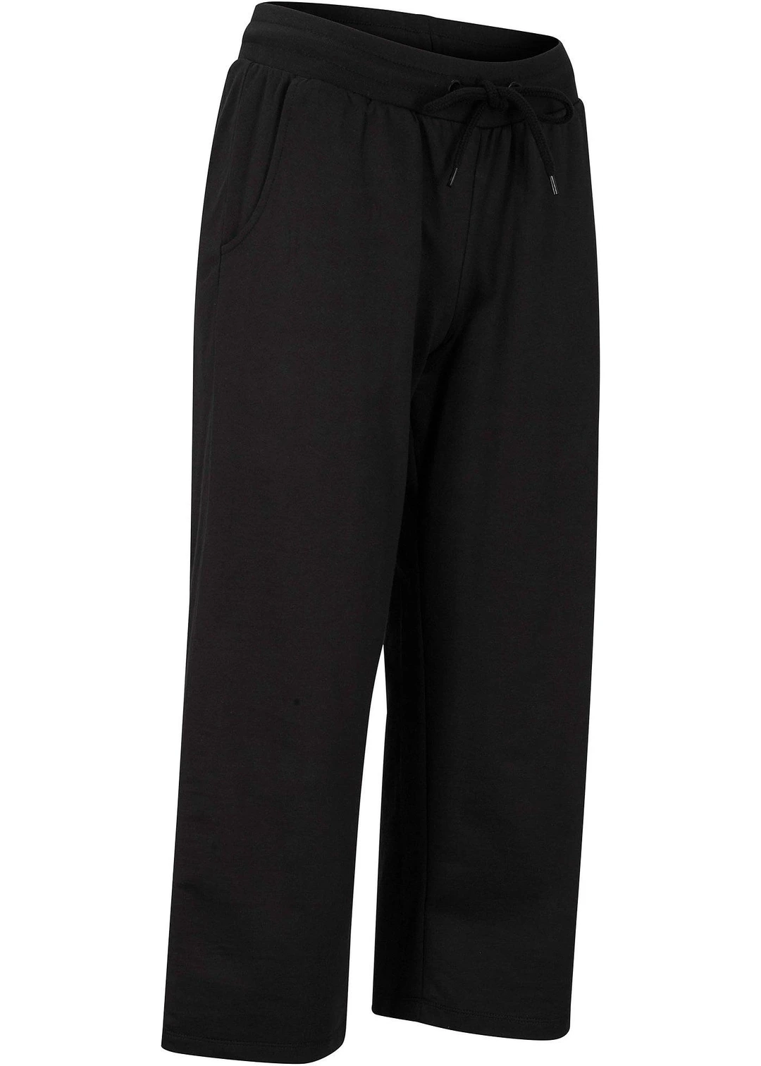 Pantalon de jogging en coton, mi-mollet