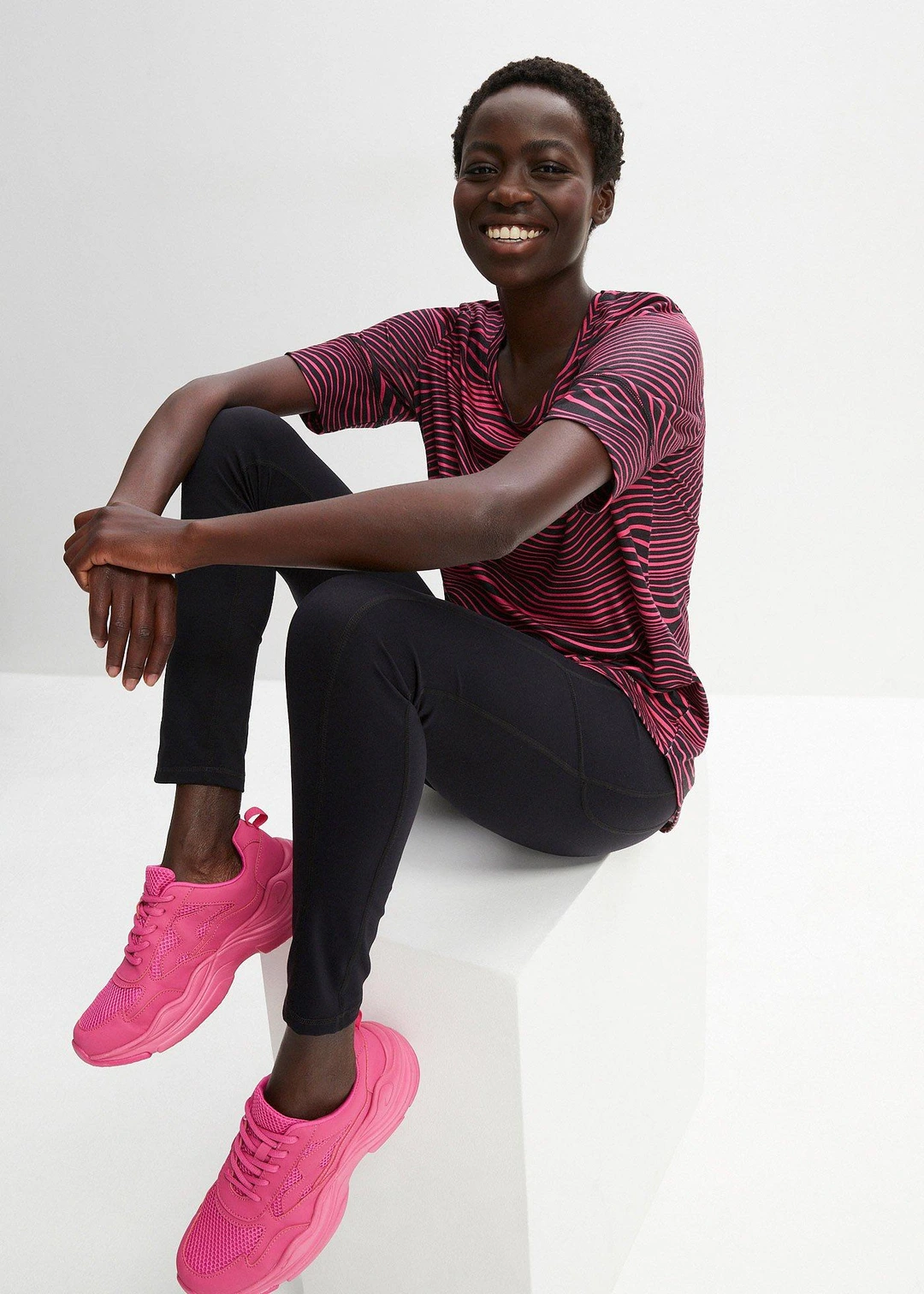 Legging de sport avec poches latérales, longueur cheville - 2