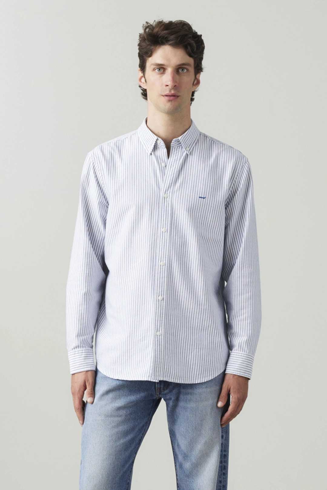 Levi's Chemise Col Boutonné Authentic - Homme - Bleu / Allure - 2XL - 2