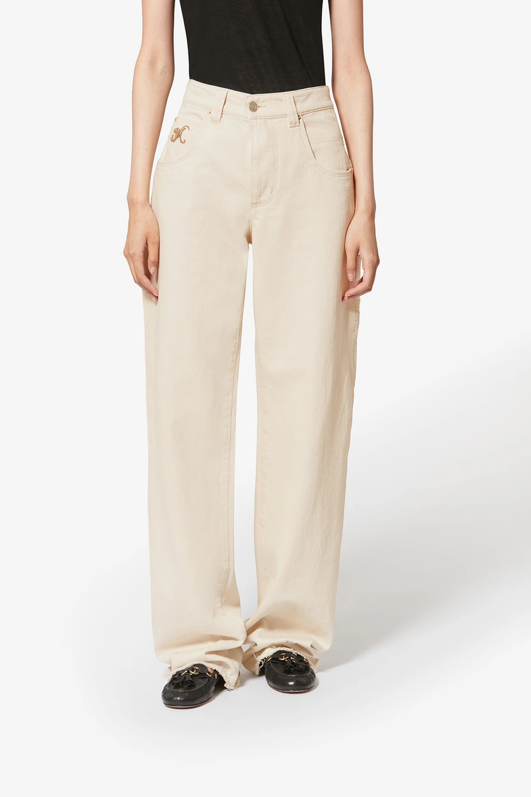 Pantalon Jeyda - Femme - Bleu - Taille 42 - 5