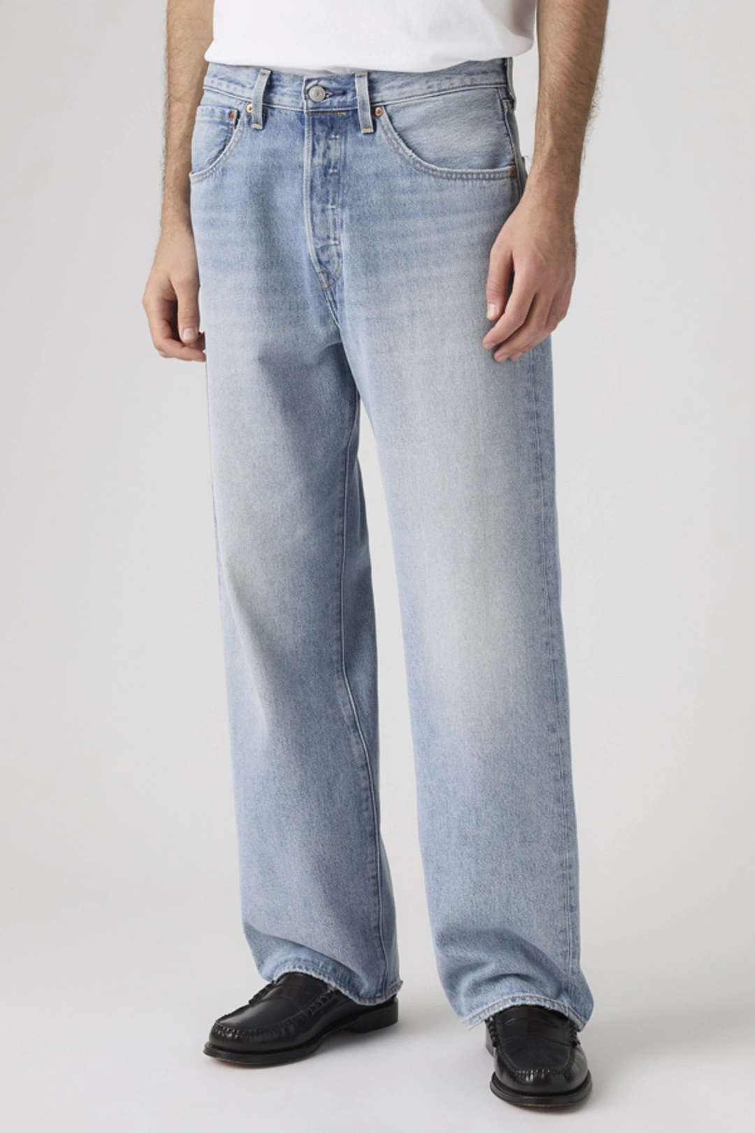 Levi's Jean 501 Loose - Homme - Noir / Big Wheels - 40X32 - 2
