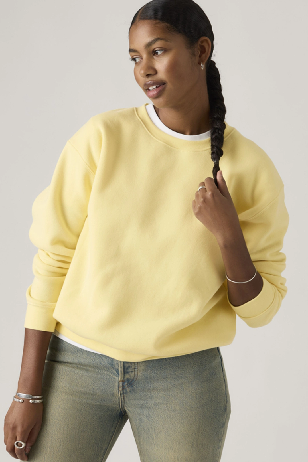 Levi's Sweat Shirt Everyday - Femme - Vert / Pine Green - XS