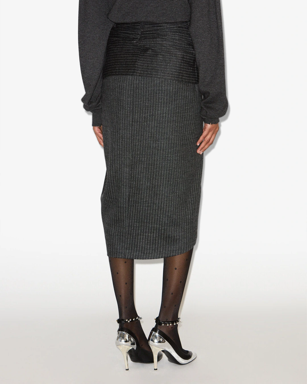 Jupe Reilly - Femme - Anthracite - Taille 42 - 3